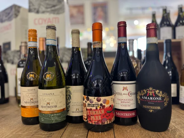 Mixed case of 6 Montressor Wines