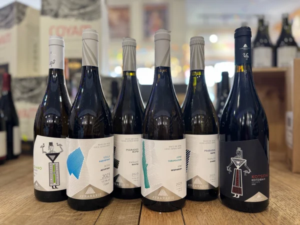 Lyrarakis Greek mixed case of 6 Wines